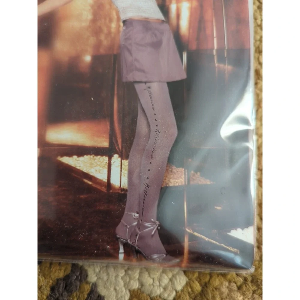 New Levante Fashion‎ Tights Millennium Graphite Gray Grey Size TG. 2 Made Italy